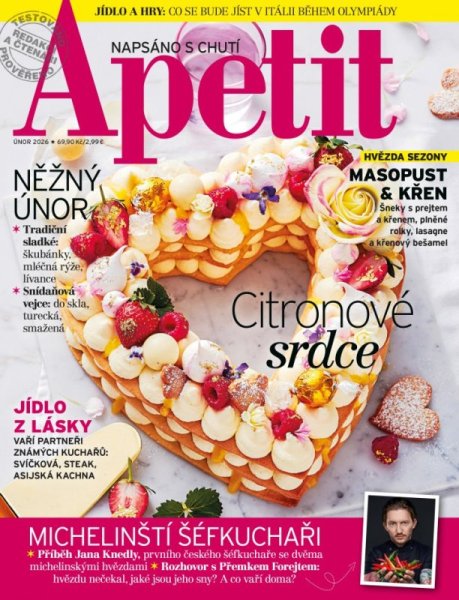 Předplatné časopisu APETIT (roční)